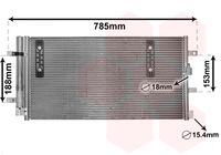 VAN WEZEL 03005297 - Condensador, aire acondicionado