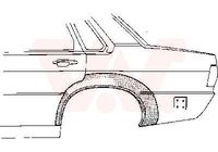 VAN WEZEL 0308148 - Panel lateral