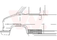 VAN WEZEL 1745172 - Puerta, carrocería