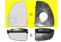 VAN WEZEL 1747832 - Cristal de espejo, retrovisor exterior