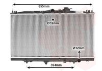 VAN WEZEL 25002070 - Radiador, refrigeración del motor