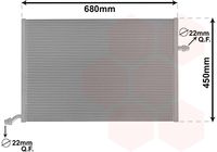 VAN WEZEL 30002712 - Radiador, refrigeración del motor