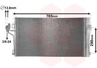 VAN WEZEL 30005484 - Condensador, aire acondicionado