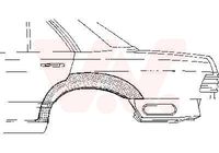 VAN WEZEL 3024147 - Panel lateral