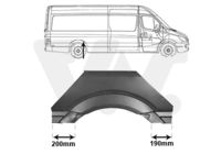 VAN WEZEL 3077146 - Panel lateral