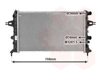 VAN WEZEL 37002444 - Radiador, refrigeración del motor