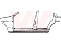 VAN WEZEL 3715103 - Chapa de entrada