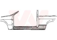 VAN WEZEL 3757.01 - Chapa de entrada