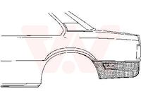 VAN WEZEL 3760138 - Panel lateral