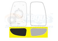 VAN WEZEL 3799834 - Cristal de espejo, retrovisor exterior