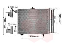 VAN WEZEL 40005295 - Condensador, aire acondicionado