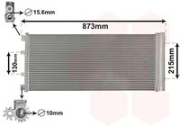 VAN WEZEL 43005475 - Condensador, aire acondicionado