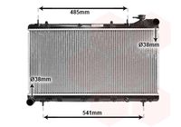 VAN WEZEL 51002015 - Radiador, refrigeración del motor