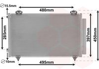 VAN WEZEL 53005286 - Condensador, aire acondicionado