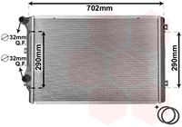 VAN WEZEL 58002207 - Radiador, refrigeración del motor