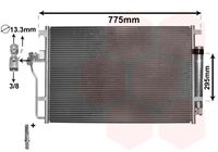 VAN WEZEL 58005277 - Condensador, aire acondicionado