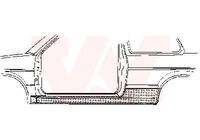 VAN WEZEL 5812103 - Chapa de entrada