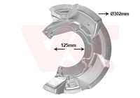VAN WEZEL 0506372 - Chapa protectora contra salpicaduras, disco de freno