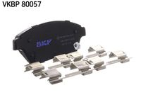 SKF VKBP 80057 A - Juego de pastillas de freno