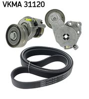 SKF VKMA 31120 - Juego de correas trapeciales poli V