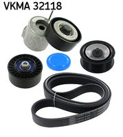 SKF VKMA 32118 - Juego de correas trapeciales poli V