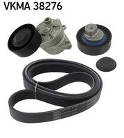 SKF VKMA 38276 - Juego de correas trapeciales poli V