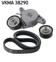 SKF VKMA 38290 - Juego de correas trapeciales poli V