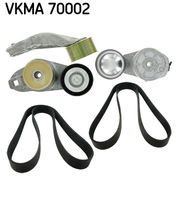 SKF VKMA 70002 - Juego de correas trapeciales poli V