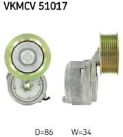 SKF VKMCV 51017 - Tensor de correa, correa poli V