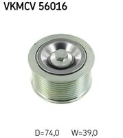 SKF VKMCV 56016 - Polea inversión/guía, correa poli V