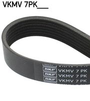 SKF VKMV 7PK1684 - Correa trapecial poli V