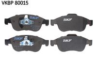 SKF VKBP 80015 - Juego de pastillas de freno