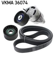 SKF VKMA 36074 - Juego de correas trapeciales poli V