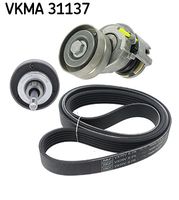 SKF VKMA 31137 - Juego de correas trapeciales poli V