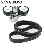 SKF VKMA 38353 - Juego de correas trapeciales poli V