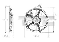 TYC 803-0010 - Ventilador, condensador del aire acondicionado