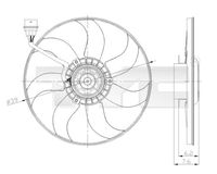 TYC 837-0036 - Ventilador, refrigeración del motor