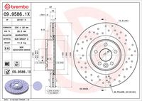 BREMBO 09.9586.1X - Disco de freno