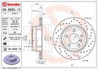 BREMBO 09.9925.1X - Disco de freno