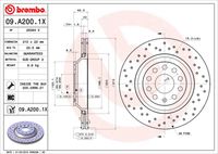 BREMBO 09.A200.1X - Disco de freno