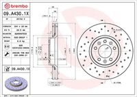 BREMBO 09.A430.1X - Disco de freno