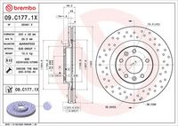 BREMBO 09.C177.1X - Disco de freno