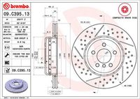 BREMBO 09.C395.13 - Disco de freno