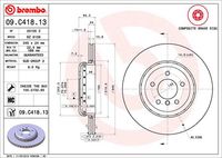 BREMBO 09.C418.13 - Disco de freno