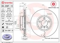 BREMBO 09.C397.13 - Disco de freno