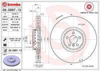 BREMBO 09.D897.13 - Disco de freno