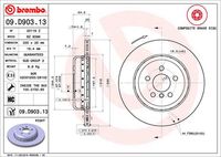 BREMBO 09.D903.13 - Disco de freno