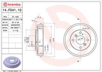 BREMBO 14.F041.10 - Tambor de freno