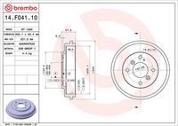 BREMBO 14.F041.10 - Tambor de freno