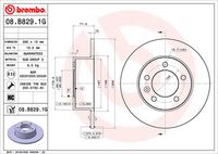 BREMBO KT 10 036 - Kit frenos, freno de disco